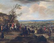 John Wootton The Duke of Marlborough at the Battle of Oudenaarde Sweden oil painting artist